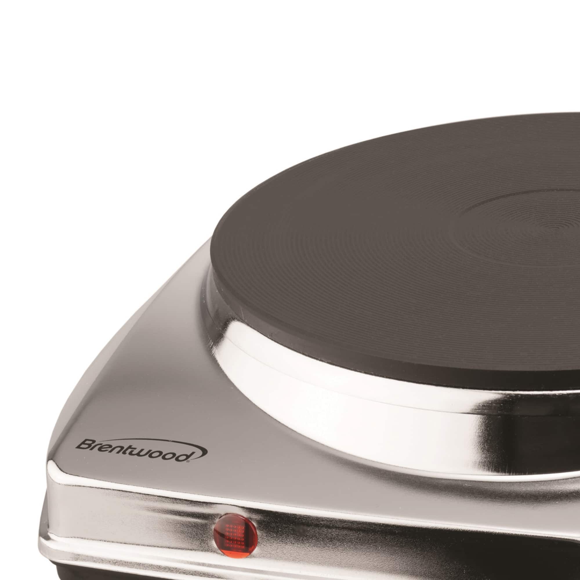 Brentwood 1000 Watt Electric Single-Burner Hot Plate